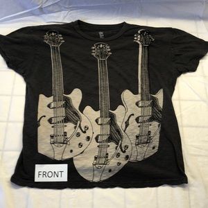 Five Crown Guitar T-shirt